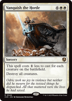 Vanquish the Horde (INR-049) - Innistrad Remastered Foil-1