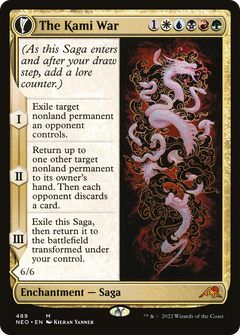 The Kami War // O-Kagachi Made Manifest (Extended Art) [Kamigawa: Neon Dynasty]-3