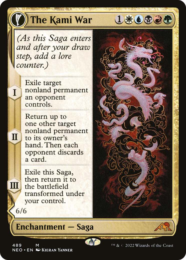 The Kami War // O-Kagachi Made Manifest (Extended Art) [Kamigawa: Neon Dynasty]-3