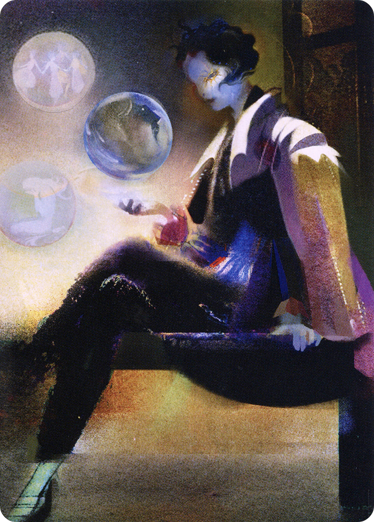 Obscura Interceptor // Obscura Interceptor (ASNC-074) - New Capenna Art Series (Borderless) Foil-1
