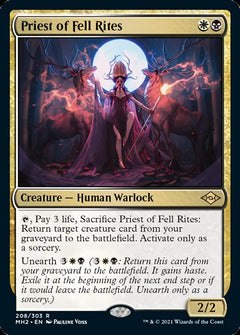 Priest of Fell Rites [Modern Horizons 2]-1