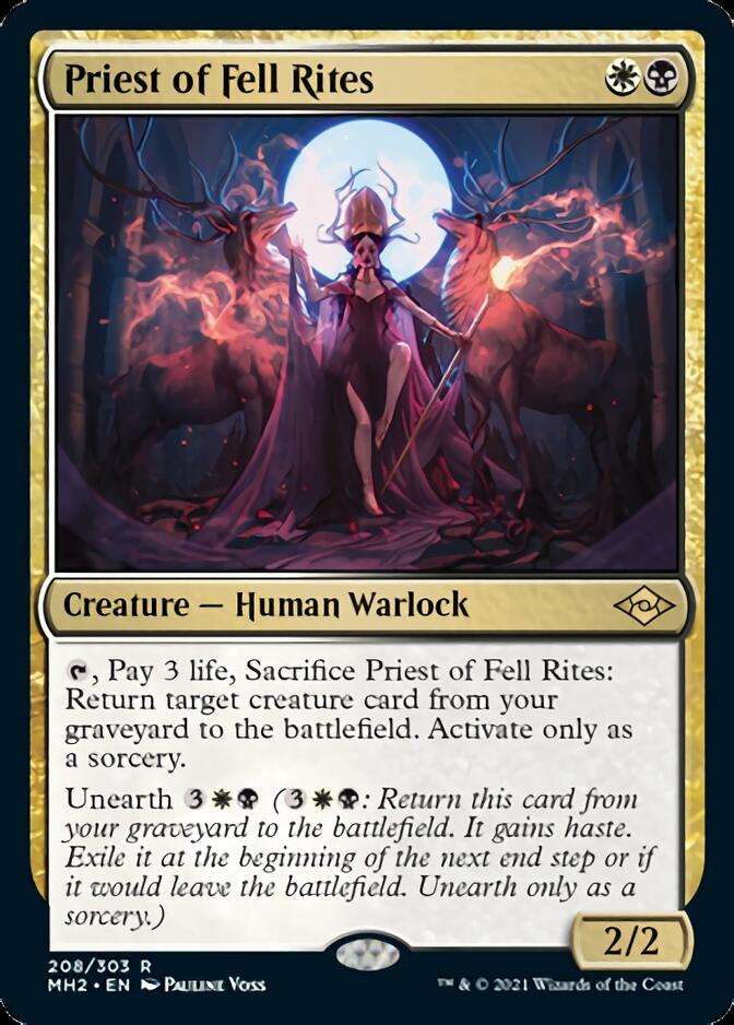 Priest of Fell Rites [Modern Horizons 2]-1