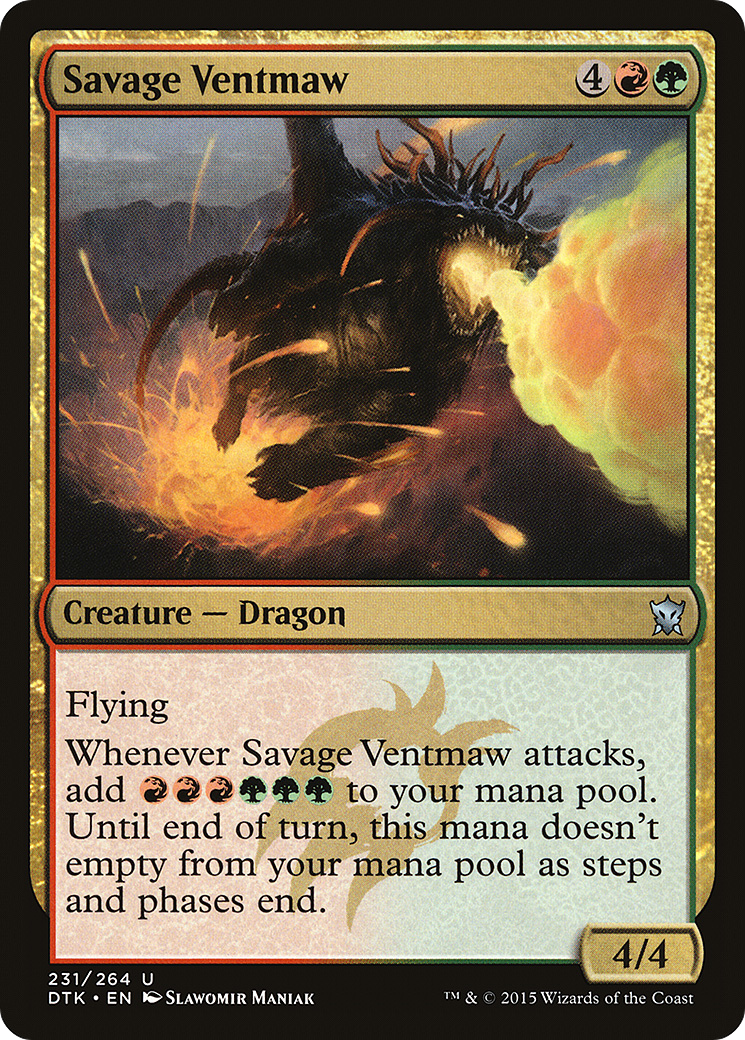 Savage Ventmaw [Dragons of Tarkir]-1