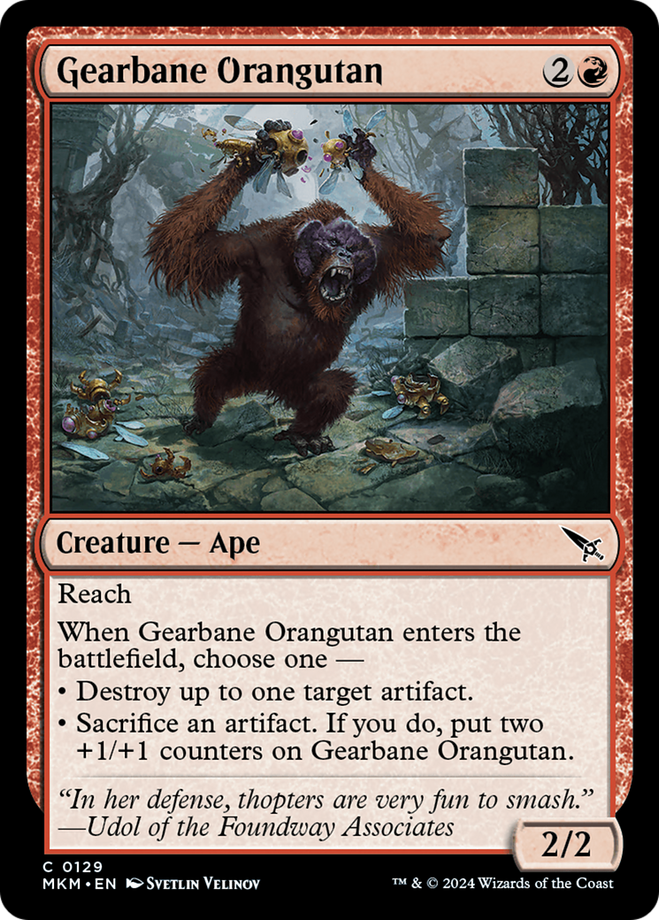 Gearbane Orangutan [Murders at Karlov Manor]-1