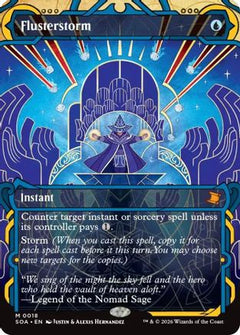 Flusterstorm (SOA-018) - Secrets of Strixhaven: Mystical Archive Foil-1