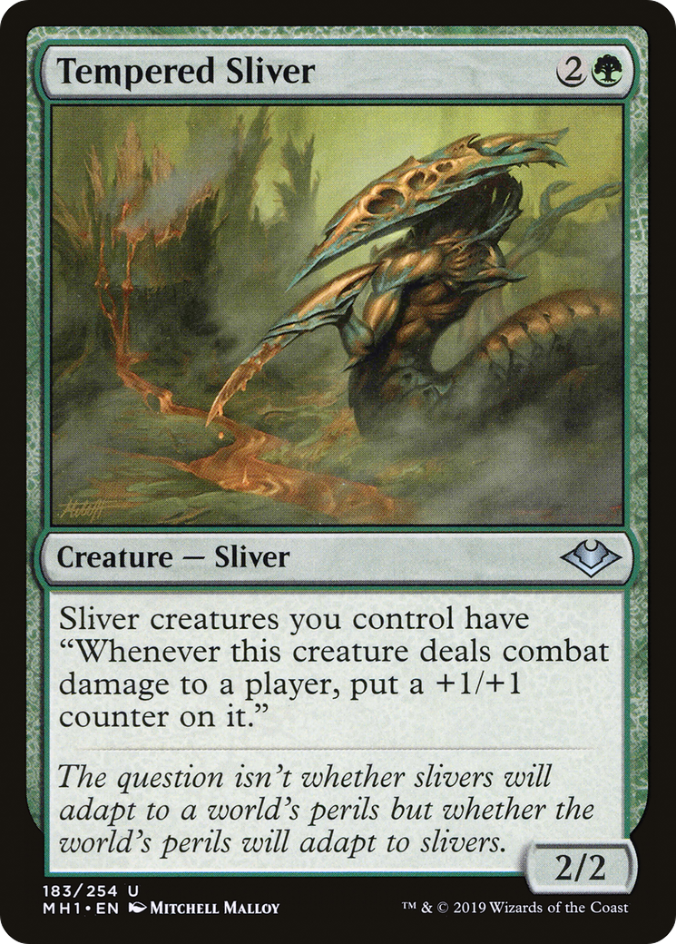 Tempered Sliver [Modern Horizons]-1