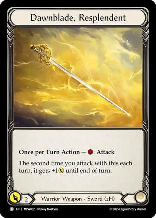 Dawnblade, Resplendent (MPW002) - Mastery Pack Warrior-1