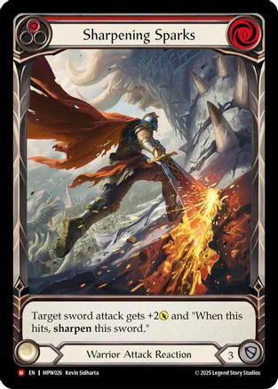 Sharpening Sparks (MPW026) - Mastery Pack Warrior-1