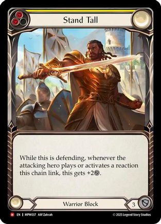 Stand Tall (MPW037) - Mastery Pack Warrior-1