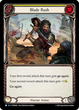 Blade Rush (MPW063) - Mastery Pack Warrior-1
