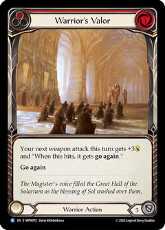 Warrior's Valor (MPW072) - Mastery Pack Warrior-1