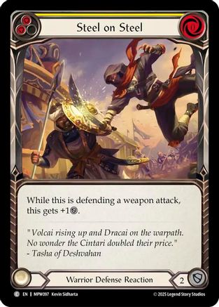 Steel on Steel (Yellow) (MPW096) - Mastery Pack Warrior-1