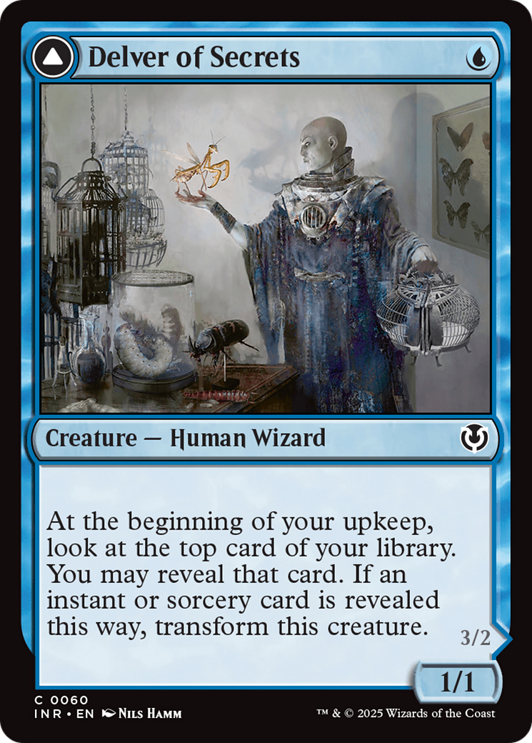 Delver of Secrets // Insectile Aberration [Innistrad Remastered]-1
