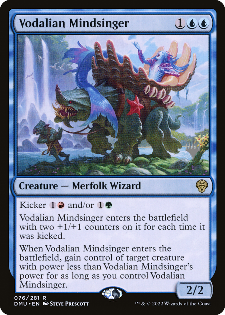 Vodalian Mindsinger (PPDMU-076) - Dominaria United Promos Foil-1