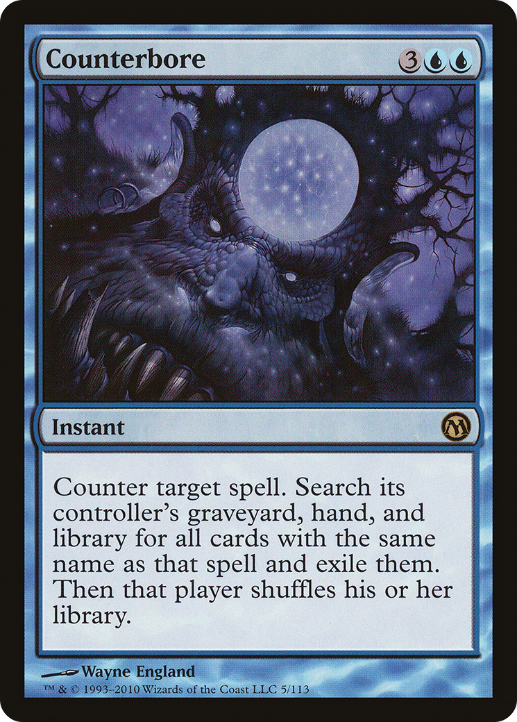 Counterbore [Duels of the Planeswalkers]-1