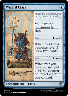 Wizard Class [Bloomburrow Commander]-1