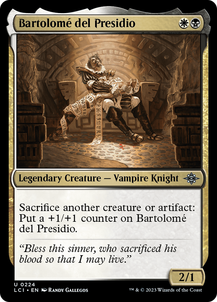 Bartolome del Presidio [The Lost Caverns of Ixalan]-1