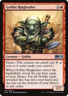 Goblin Ringleader [Core Set 2020]-1