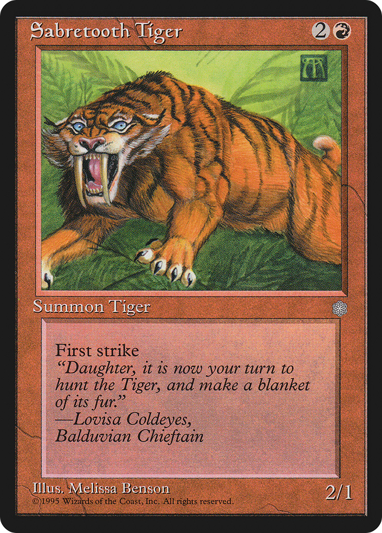 Sabretooth Tiger [Ice Age]-1