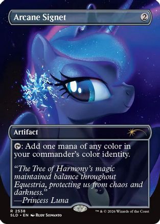 Arcane Signet (2538) (SLD-2538) - Secret Lair Drop Series Foil-1