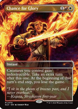 Chance for Glory (SLD-2470) - Secret Lair Drop Series Foil-1