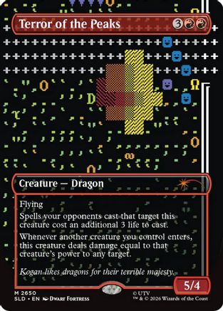 Terror of the Peaks (SLD-2650) - Secret Lair Drop Series-1