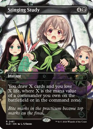 Stinging Study (SLD-2481) - Secret Lair Drop Series-1