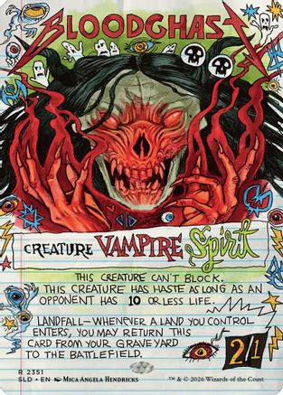 Bloodghast (2351) (SLD-2351) - Secret Lair Drop Series Foil-1