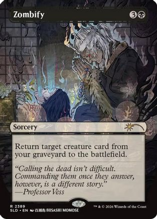 Zombify (SLD-2389) - Secret Lair Drop Series Foil-1