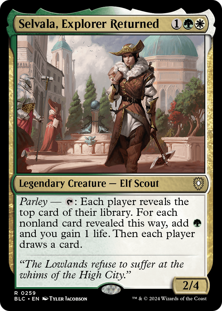 Selvala, Explorer Returned [Bloomburrow Commander]-1