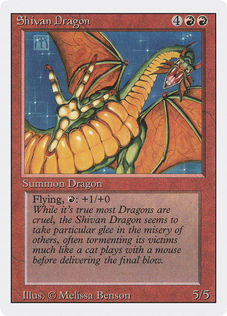 Shivan Dragon [Revised Edition]-1