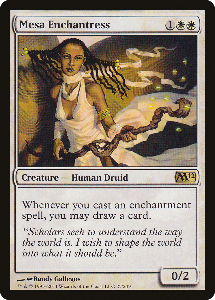 Mesa Enchantress [Magic 2012]-1