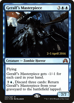 Geralf's Masterpiece [Shadows over Innistrad Prerelease Promos]-1