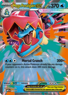 Mega Feraligatr ex 036  - Holofoil Jumbo Cards - Promo-1