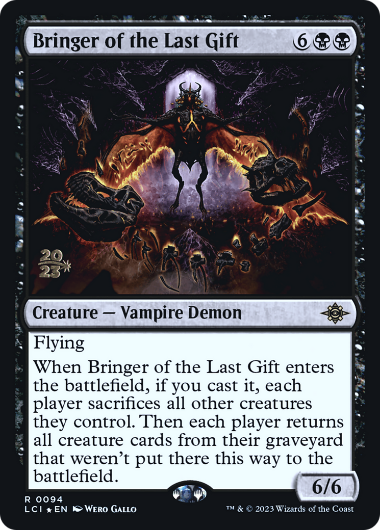 Bringer of the Last Gift [The Lost Caverns of Ixalan Prerelease Cards]-1