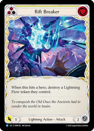 Rift Breaker (Yellow) (OMN156) - Omens of the Third Age