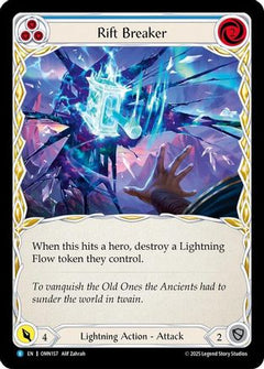 Rift Breaker (Blue) (OMN157) - Omens of the Third Age Rainbow Foil-1