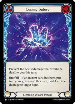 Cosmic Suture (Blue) (OMN129) - Omens of the Third Age Rainbow Foil-1