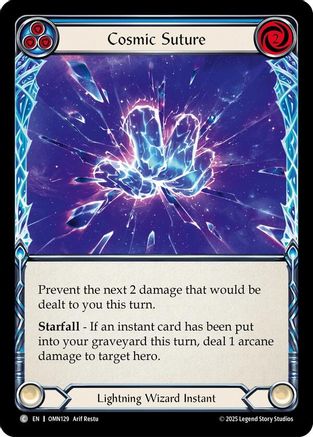 Cosmic Suture (Blue) (OMN129) - Omens of the Third Age-1