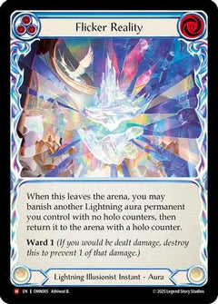 Flicker Reality (OMN005) - Omens of the Third Age Rainbow Foil-1