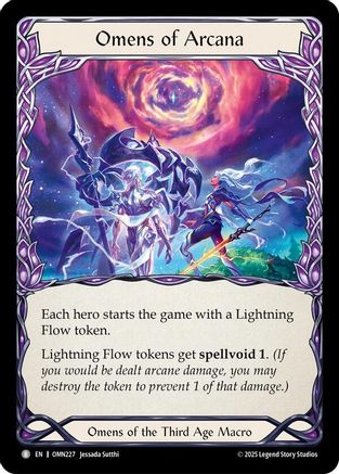 Omens of Arcana (OMN227) - Omens of the Third Age-1