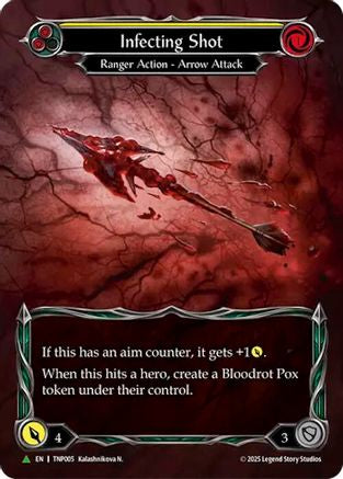 Infecting Shot (Yellow) (Marvel) - TNP005 (TNP005) - Flesh and Blood: Promo Cards Rainbow Foil-1