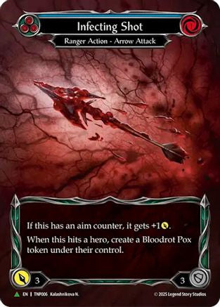 Infecting Shot (Blue) (Marvel) - TNP006 (TNP006) - Flesh and Blood: Promo Cards Rainbow Foil-1