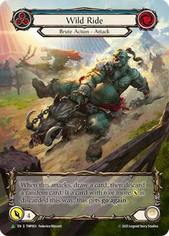 Wild Ride (Blue) (Marvel) - TNP003 (TNP003) - Flesh and Blood: Promo Cards Rainbow Foil-1