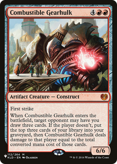 Combustible Gearhulk [The List]-1