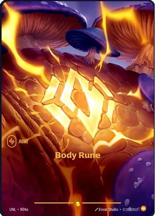 Body Rune (Alternate Art) (R04a) - Unleashed Foil-1