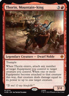 Thorin, Mountain-king (HOB-114) - The Hobbit Foil-1