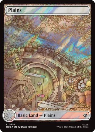Plains (0318) (Surge Foil) (HOB-318) - The Hobbit Foil-1