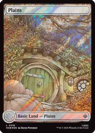 Plains (0319) (Surge Foil) (HOB-319) - The Hobbit Foil-1