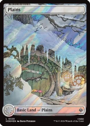 Plains (0320) (Surge Foil) (HOB-320) - The Hobbit Foil-1